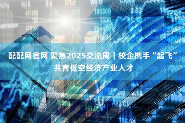 配配网官网 聚焦2025交流周｜校企携手“起飞” 共育低空经济产业人才